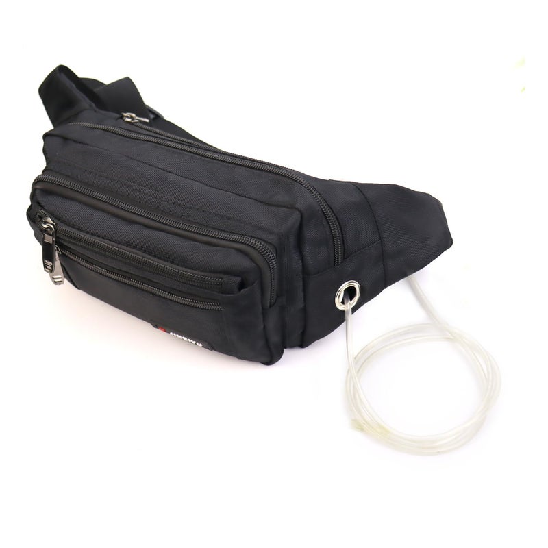 rainbowstar Feeding Tube Bag for Infinity Omni Feeding Pump Fanny Pack G Tube J Tube Modified Waist Bag for Enteral Feeding Pump - Image 1